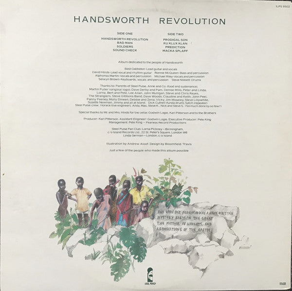 Steel Pulse ~ Handsworth Revolution (Vinyl) - Djungel & Jazz