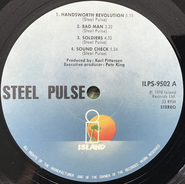 Steel Pulse ~ Handsworth Revolution (Vinyl) - Djungel & Jazz