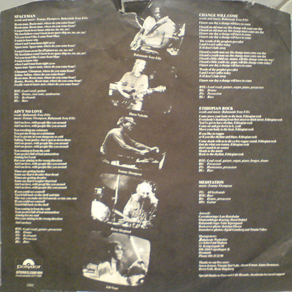 Tony Ellis ~ Change Will Come (Vinyl) - Djungel & Jazz