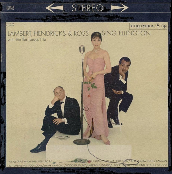Lambert, Hendricks & Ross With The Ike Isaacs Trio ~ Sing Ellington (Vinyl) - Djungel & Jazz