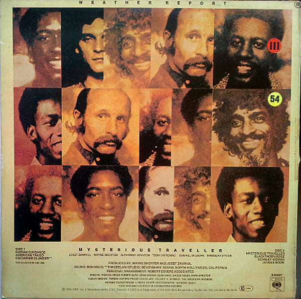 Weather Report ~ Mysterious Traveller (Vinyl) - Djungel & Jazz