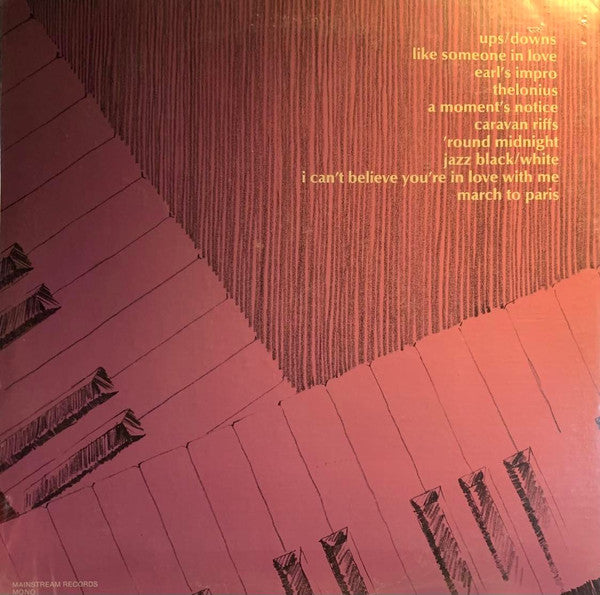 Bud Powell : Ups 'n Downs (LP, Comp, Mono)