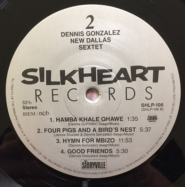 Dennis Gonzalez New Dallas Sextet ~ Namesake (Vinyl) - Djungel & Jazz