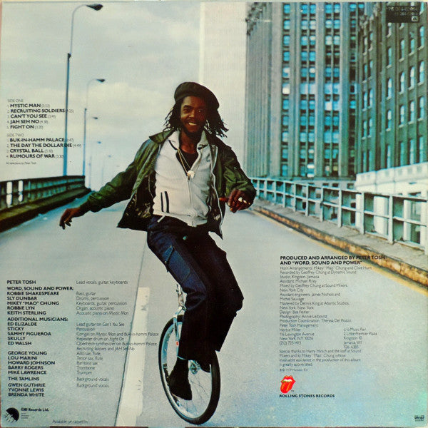 Peter Tosh : Mystic Man (LP, Album)