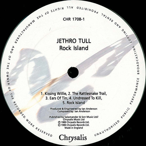 Jethro Tull ~ Rock Island (Vinyl) - Djungel & Jazz