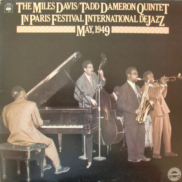 Miles Davis-Tadd Dameron Quintet : In Paris Festival International De Jazz - May, 1949 (LP, Album, Mono)