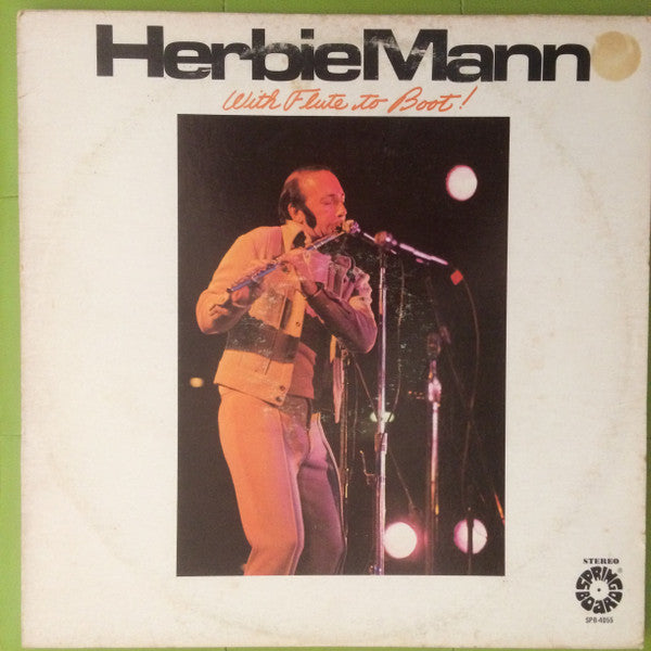 Herbie Mann : With Flute To Boot (LP, Comp)