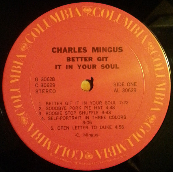 Charles Mingus ~ Better Git It In Your Soul (Vinyl) - Djungel & Jazz