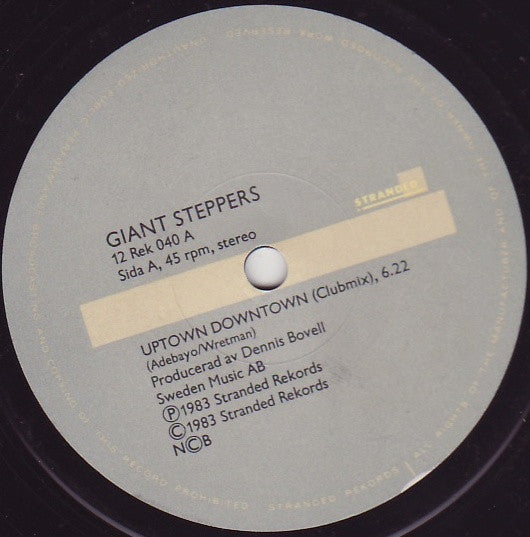 Giant Steppers ~ Uptown Downtown (Vinyl) - Djungel & Jazz