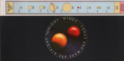 Wings (2) : Venus And Mars (LP, Album, Gat)