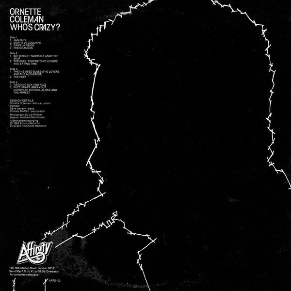 Ornette Coleman ~ Who's Crazy? (Vinyl) - Djungel & Jazz