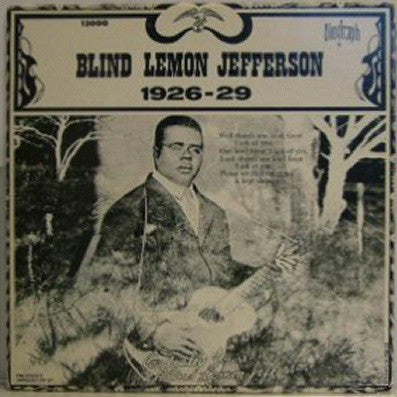 Blind Lemon Jefferson ~ 1926-29 (Vinyl) - Djungel & Jazz