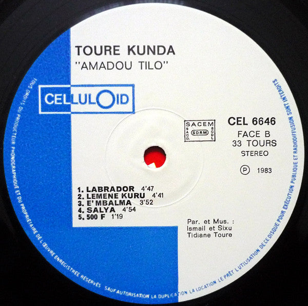 Touré Kunda : Amadou Tilo (LP, Album)