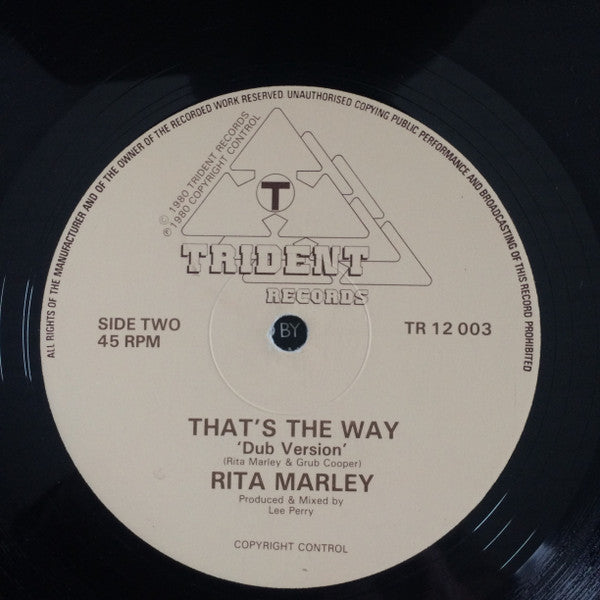 Rita Marley : That's The Way (12")
