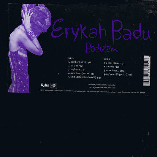 Erykah Badu ~ Baduizm (Vinyl) - Djungel & Jazz