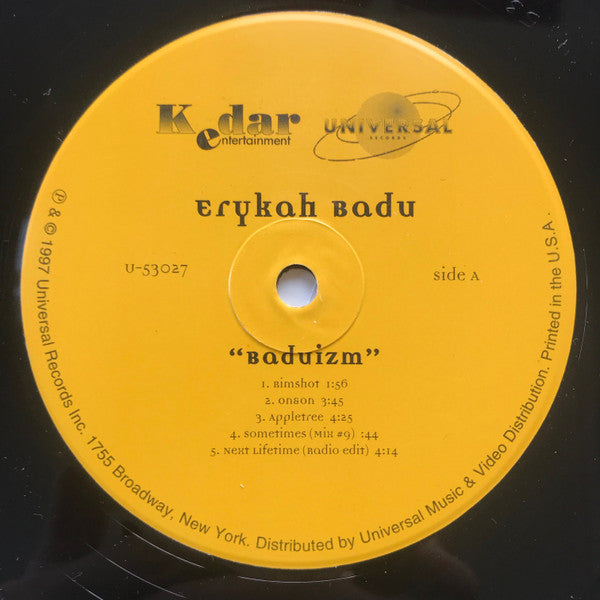 Erykah Badu ~ Baduizm (Vinyl) - Djungel & Jazz