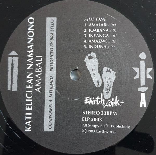 Kati Eliclean Namanono ~ Amalabi (Vinyl) - Djungel & Jazz