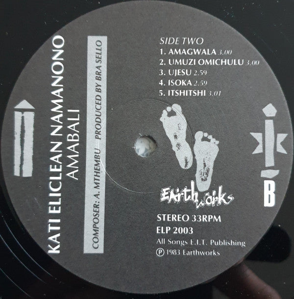 Kati Eliclean Namanono ~ Amalabi (Vinyl) - Djungel & Jazz