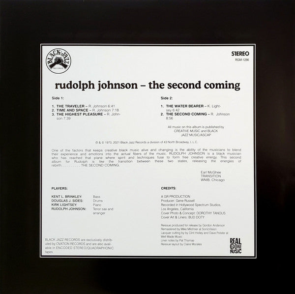 Rudolph Johnson ~ The Second Coming (Vinyl) - Djungel & Jazz