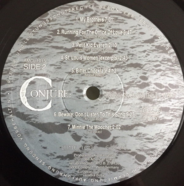 Conjure ~ Cab Calloway Stands In For The Moon (Vinyl) - Djungel & Jazz