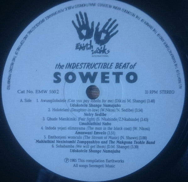 Various ~ The Indestructible Beat Of Soweto (Vinyl) - Djungel & Jazz