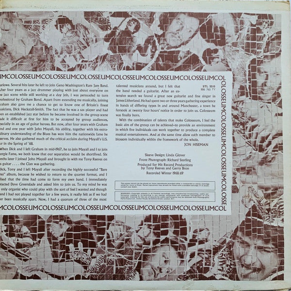 Colosseum ~ Those Who Are About To Die Salute You (Vinyl) - Djungel & Jazz