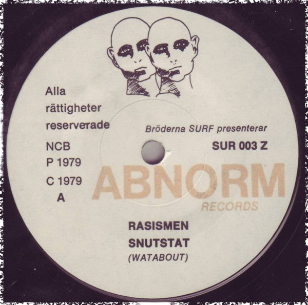 Watabout ~ Rasismen (Vinyl) - Djungel & Jazz