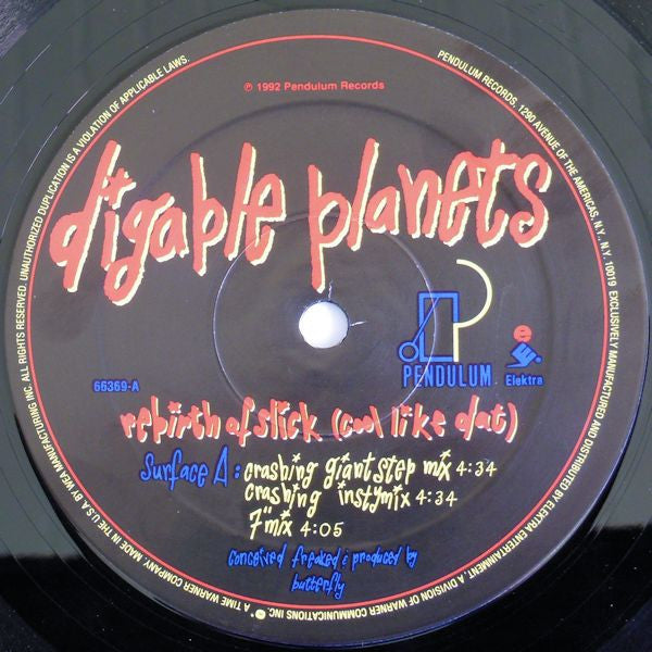 Digable Planets ~ Rebirth Of Slick (Cool Like Dat) (Vinyl) - Djungel & Jazz