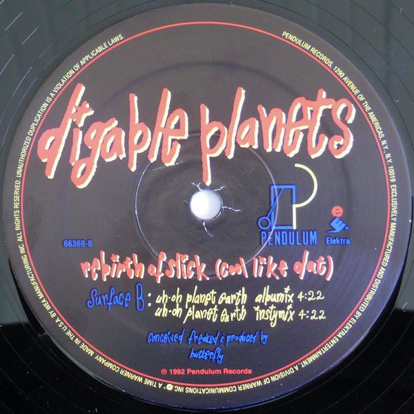Digable Planets ~ Rebirth Of Slick (Cool Like Dat) (Vinyl) - Djungel & Jazz