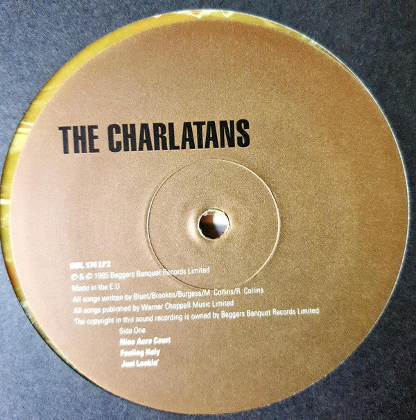 The Charlatans : The Charlatans (2xLP, Album, RE, RM, Yel)