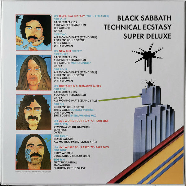 Black Sabbath ~ Technical Ecstasy • Super Deluxe (Vinyl) - Djungel & Jazz