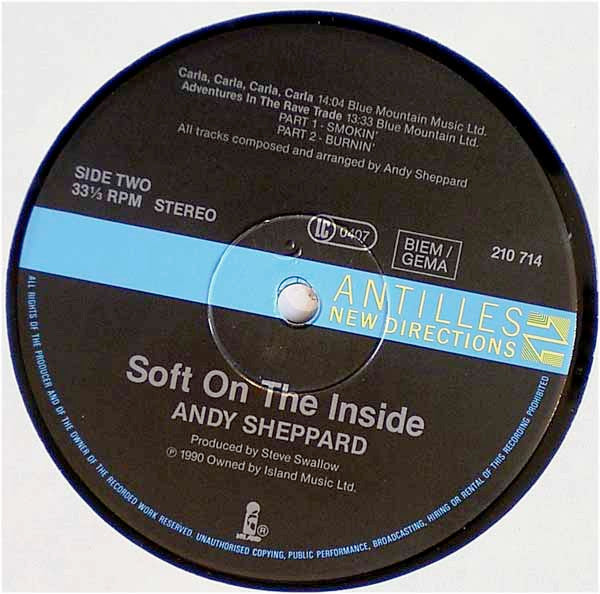 Andy Sheppard : Soft On The Inside (LP, Album)