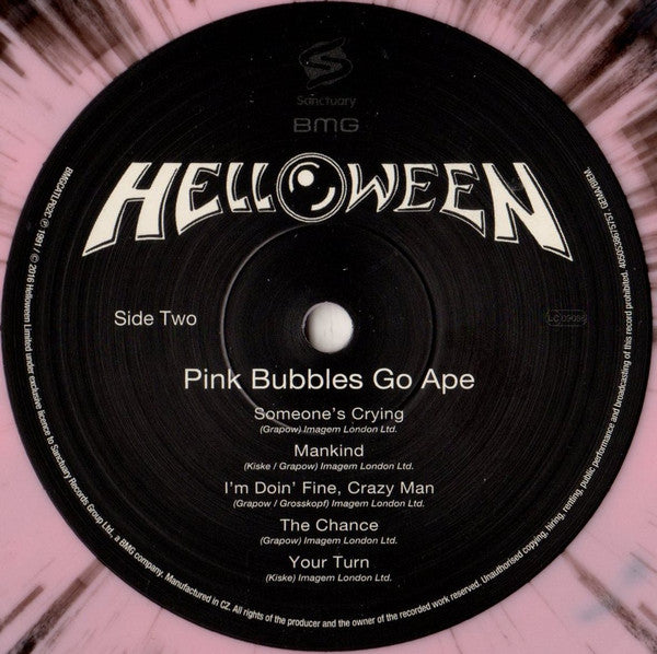 Helloween ~ Pink Bubbles Go Ape (Vinyl) - Djungel & Jazz