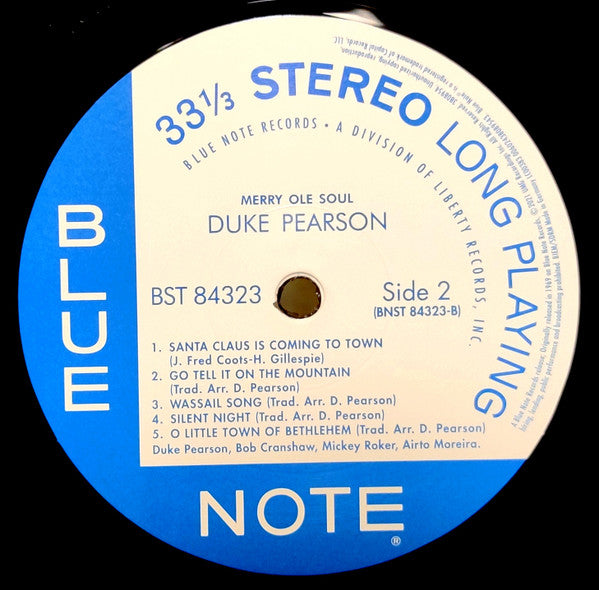 Duke Pearson ~ Merry Ole Soul (Vinyl) - Djungel & Jazz