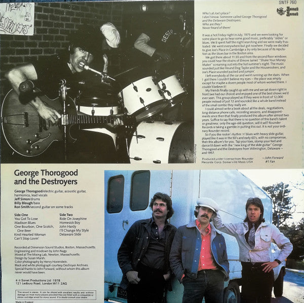 George Thorogood And The Destroyers ~ George Thorogood And The Destroyers (Vinyl) - Djungel & Jazz