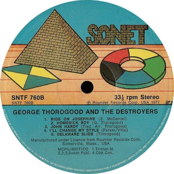 George Thorogood And The Destroyers ~ George Thorogood And The Destroyers (Vinyl) - Djungel & Jazz