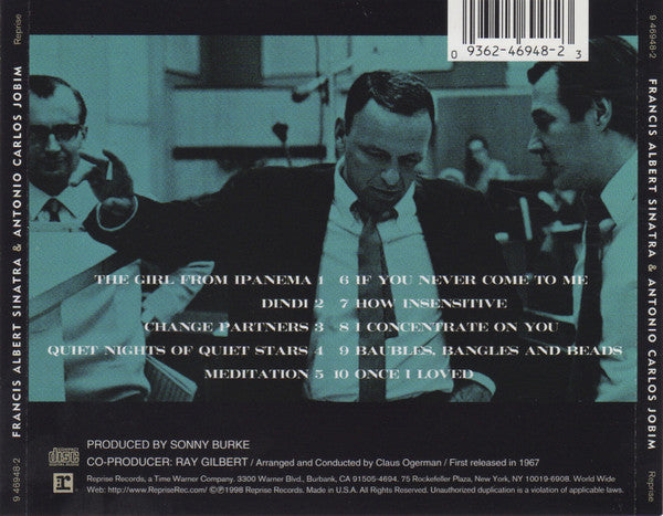 Frank Sinatra & Antonio Carlos Jobim : Francis Albert Sinatra & Antonio Carlos Jobim (CD, Album, RE, RM)