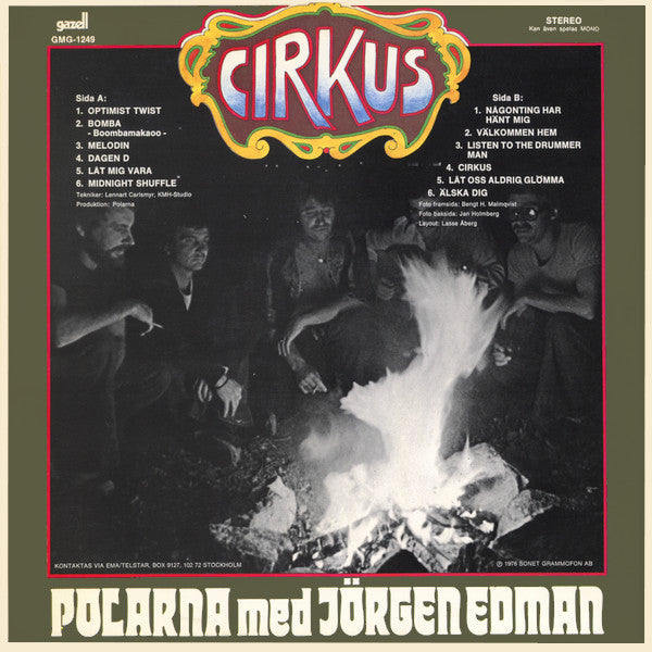 Polarna Med Jörgen Edman ~ Cirkus (Vinyl) - Djungel & Jazz