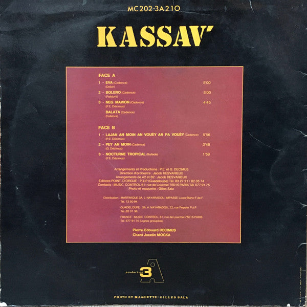 Kassav' : Kassav' (LP, Album)