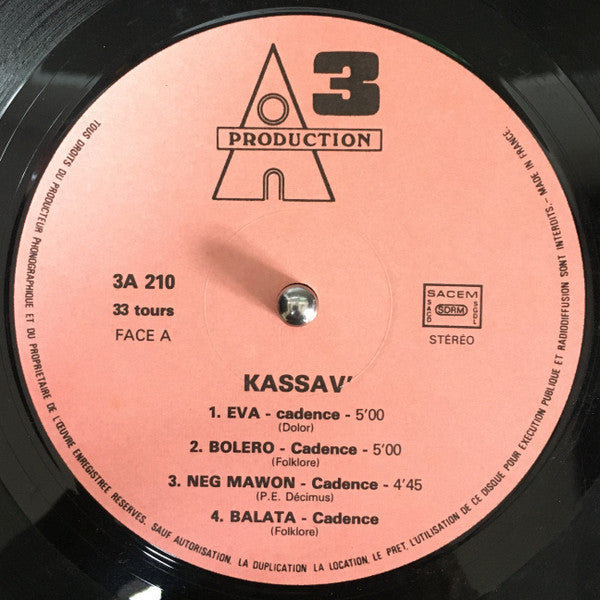 Kassav' : Kassav' (LP, Album)
