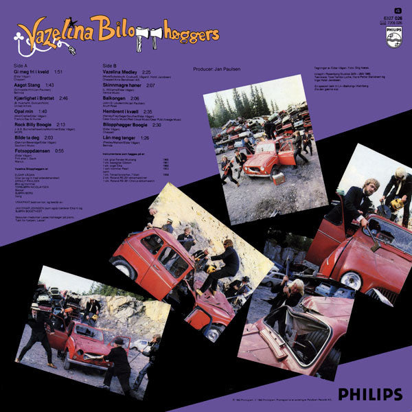 Vazelina Bilopphøggers ~ 24 Timers Service (Vinyl) - Djungel & Jazz