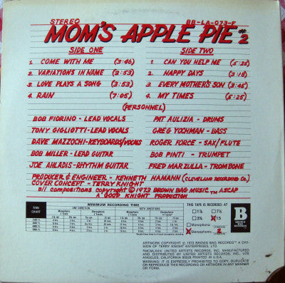Mom's Apple Pie ~ #2 (Vinyl) - Djungel & Jazz