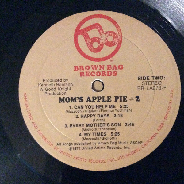Mom's Apple Pie ~ #2 (Vinyl) - Djungel & Jazz