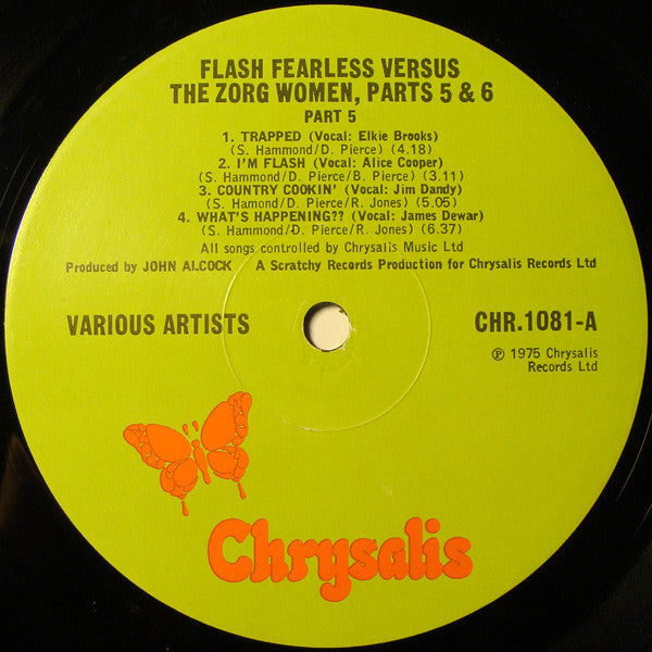 Various Artists ~ Flash Fearless Versus The Zorg Women Parts 5 & 6 (Vinyl) - Djungel & Jazz