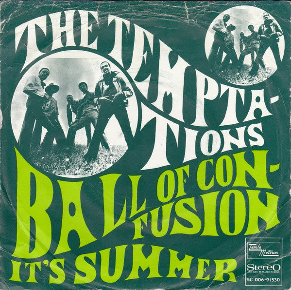 The Temptations ~ Ball Of Confusion / It's Summer (Vinyl) - Djungel & Jazz