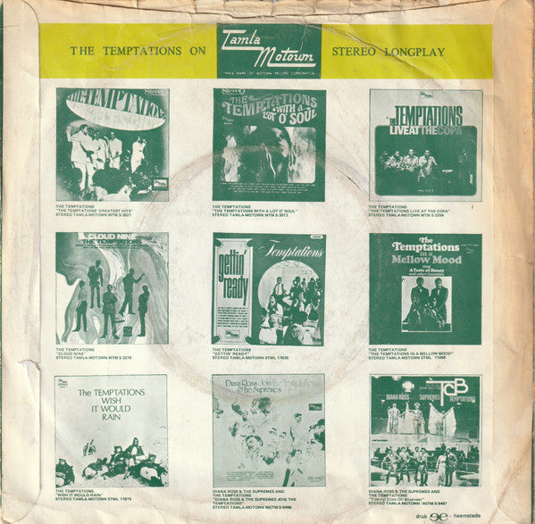 The Temptations ~ Ball Of Confusion / It's Summer (Vinyl) - Djungel & Jazz