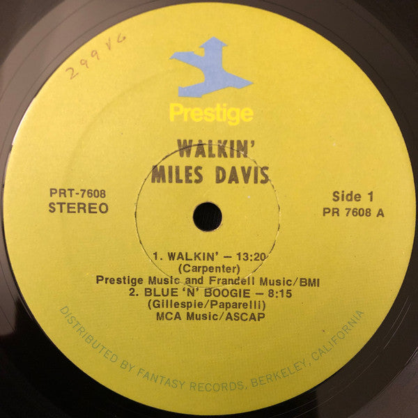 Miles Davis ~ Walkin' (Vinyl) - Djungel & Jazz