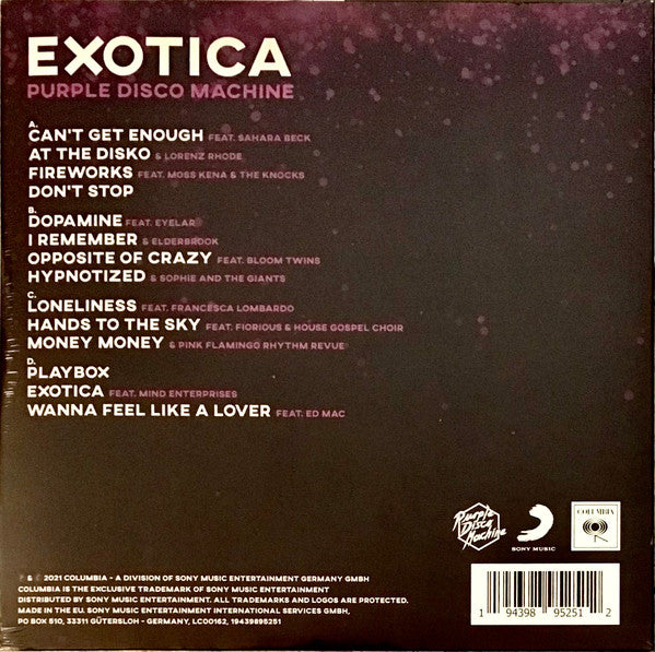 Purple Disco Machine ~ Exotica (Vinyl) - Djungel & Jazz