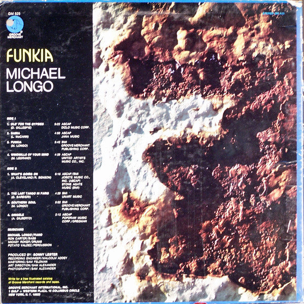 Michael Longo : Funkia (LP, Album)