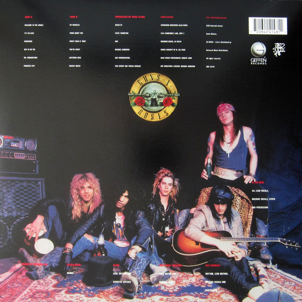 Guns N' Roses ~ Appetite For Destruction (Vinyl) - Djungel & Jazz